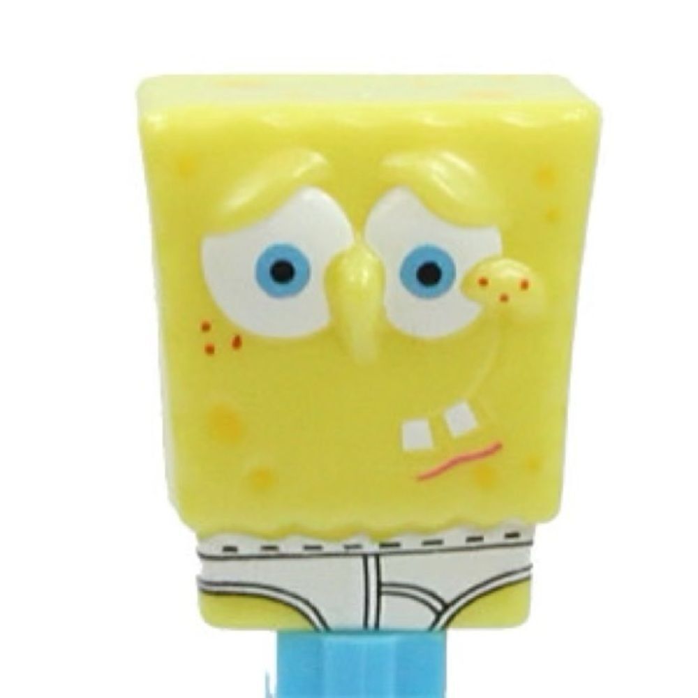 Vintage Y2k Collectible Spongebob Squarepants Pez Dispenser Original Packaging